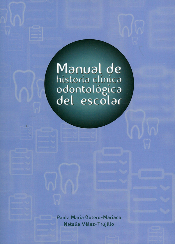 Portada: Manual de historia clínica odontológica del escolar