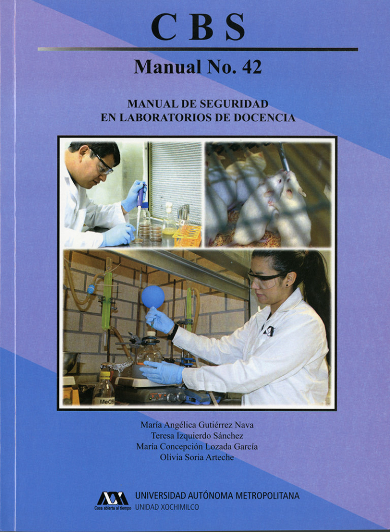 Portada: Manual de seguridad en laboratorios de docencia
