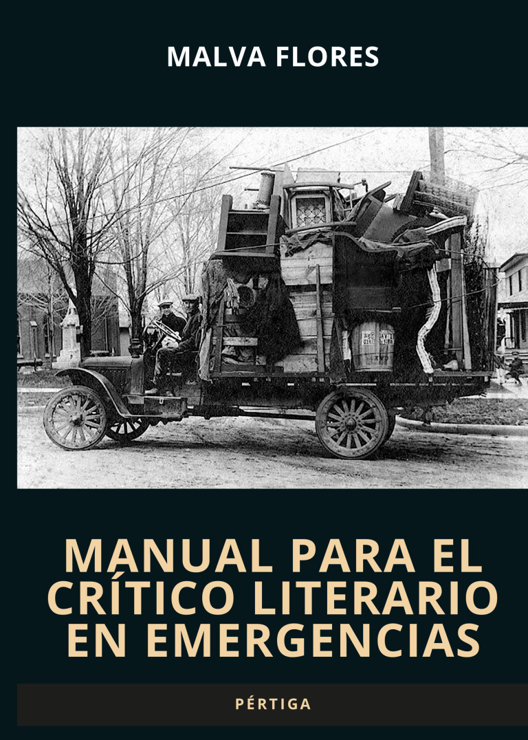 Portada: Manual para el crítico literario en emergencias
