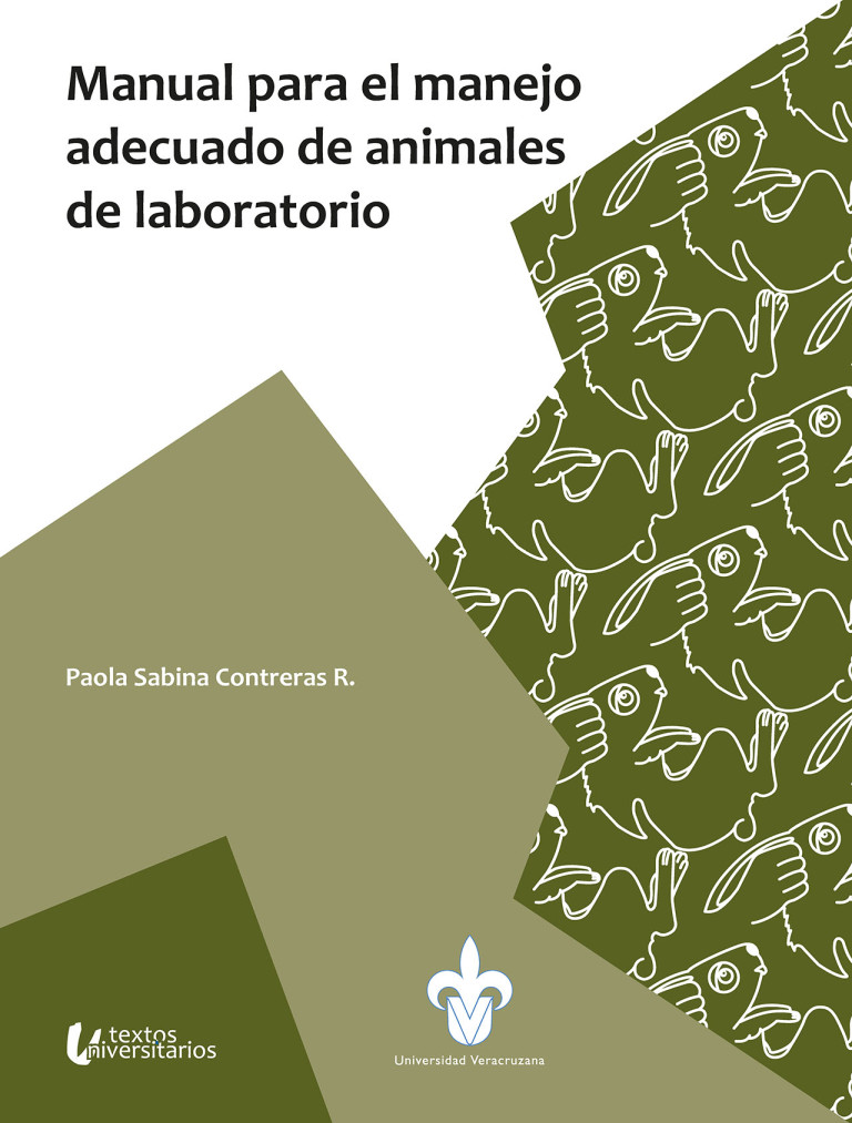 Portada: Manual para el manejo adecuado de animales de laboratorio