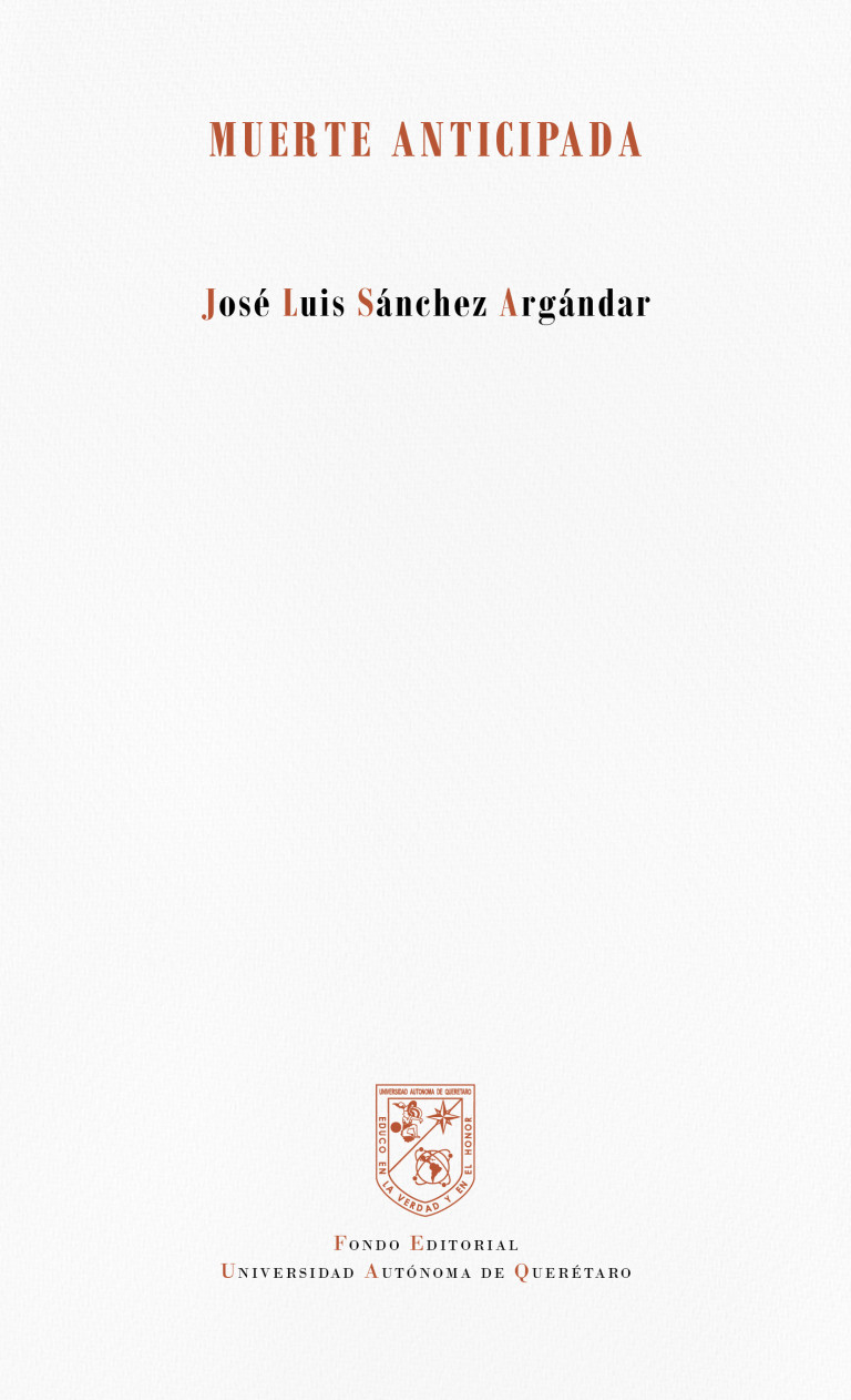 Portada: Muerte anticipada