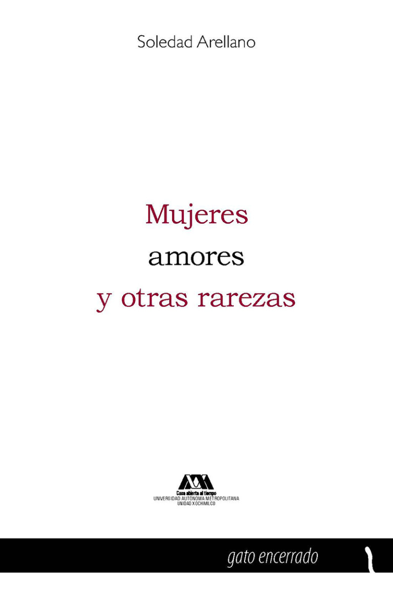 Portada: Mujeres amores y otras rarezas