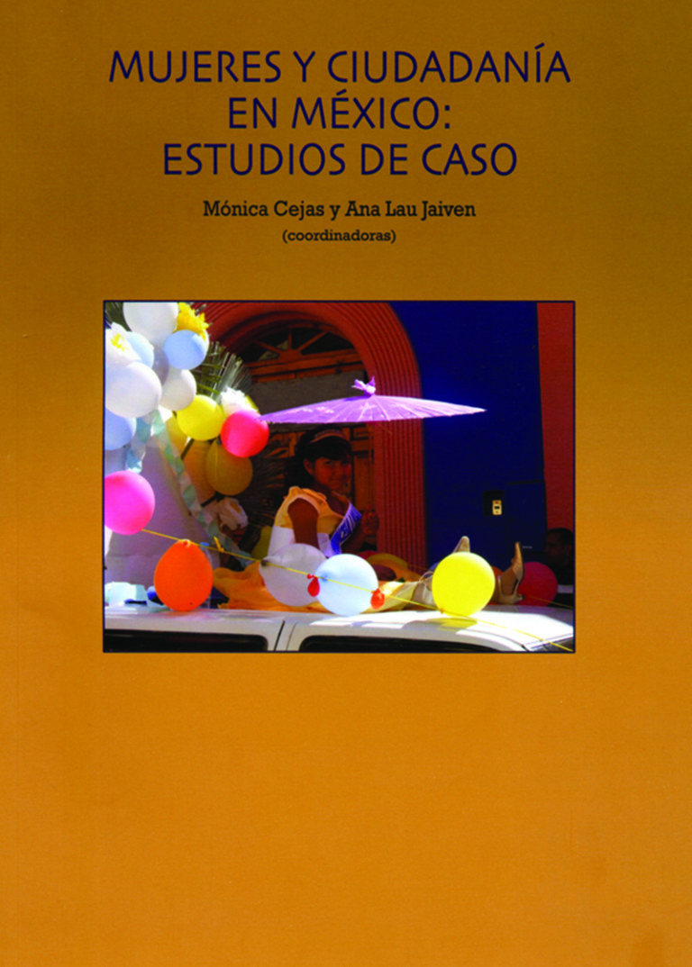 Portada: Mujeres y ciudadanía en México: estudios de caso