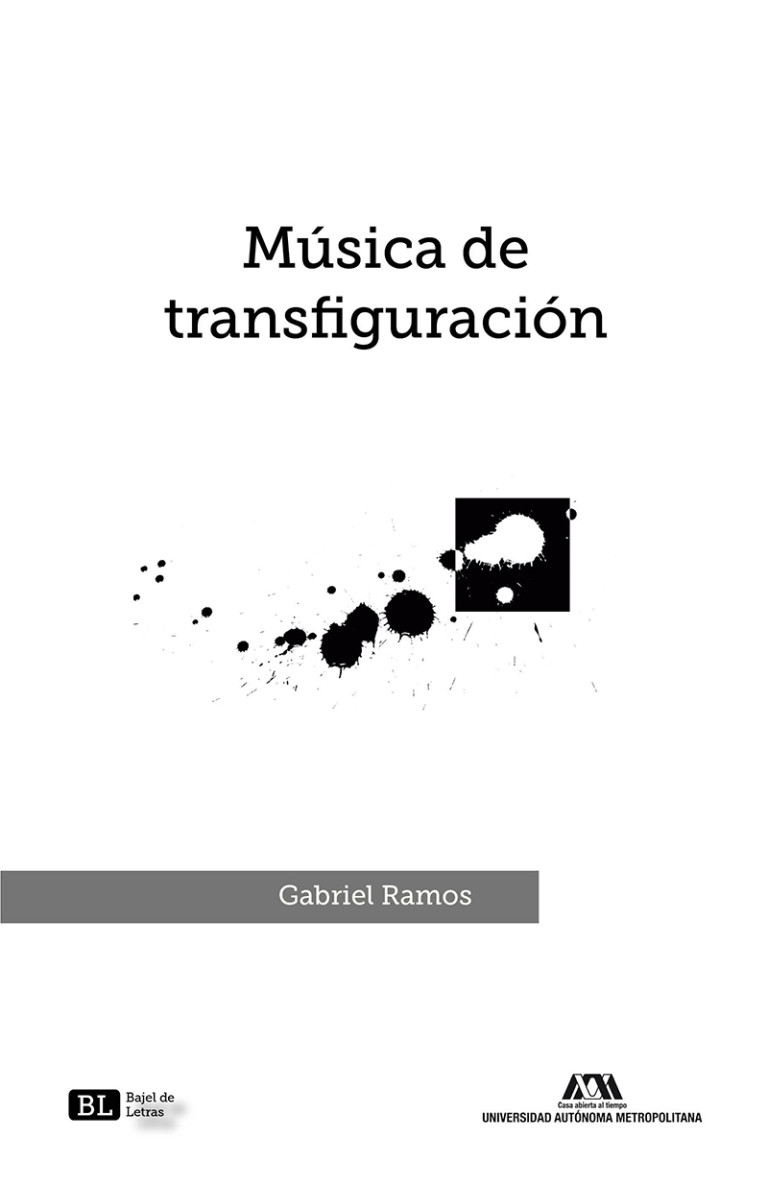 Portada: Música de transfiguración