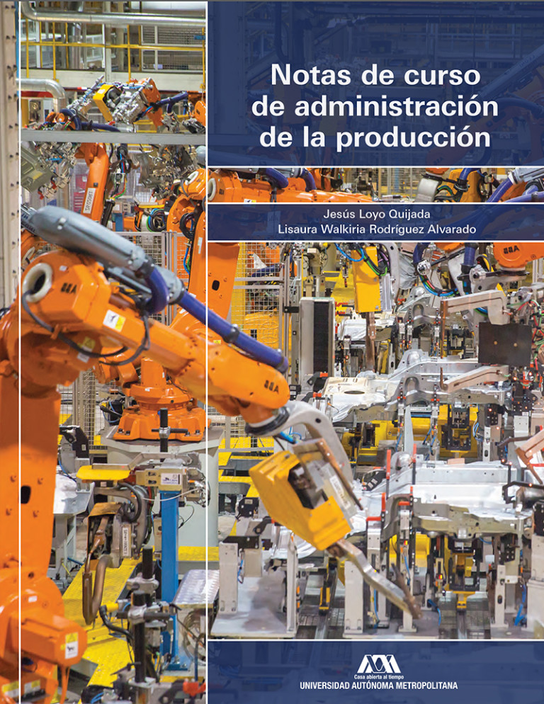 Portada: Notas de curso de administración de la producción