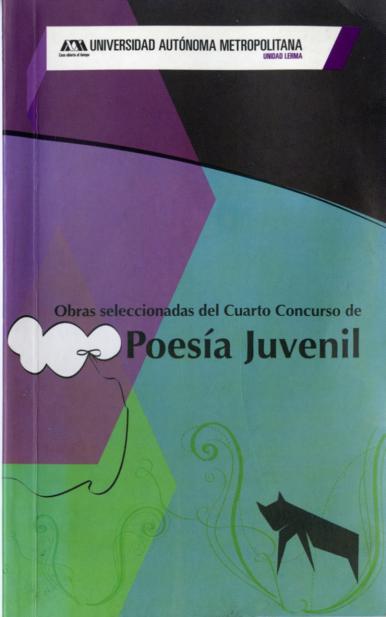 Portada: Obras seleccionadas del cuarto concurso de poesía juvenil
