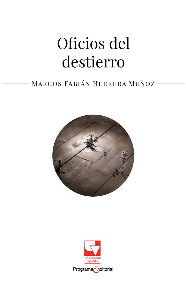 Portada: Oficios del destierro