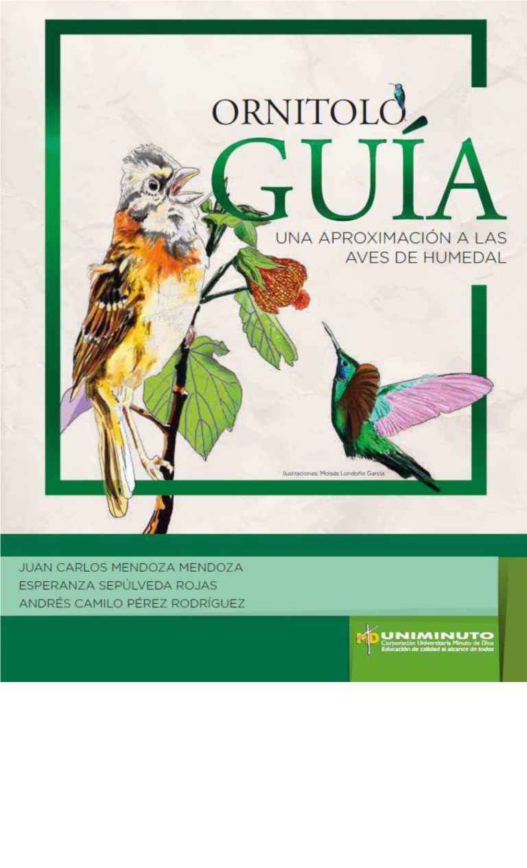 Portada: OrnitoloGuía
