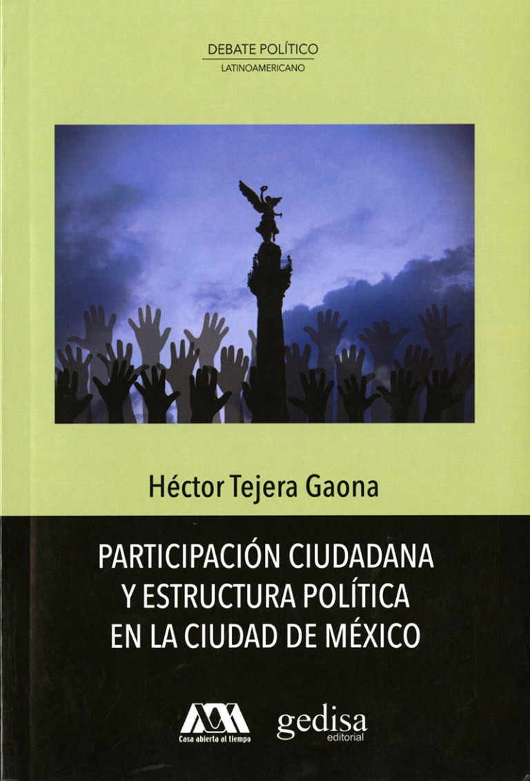Portada: Participación ciudadana y estructura política en la Ciudad de México