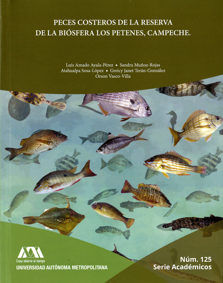 Portada: Peces costeros de la reserva de la biósfera Los Petenes, Campeche