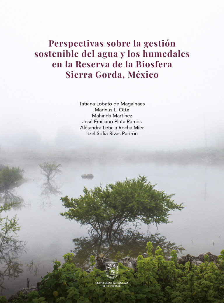 Portada: Perspectivas sobre la gestión sostenible del agua y los humedales en la Reserva de la Biosfera Sierra Gorda, México