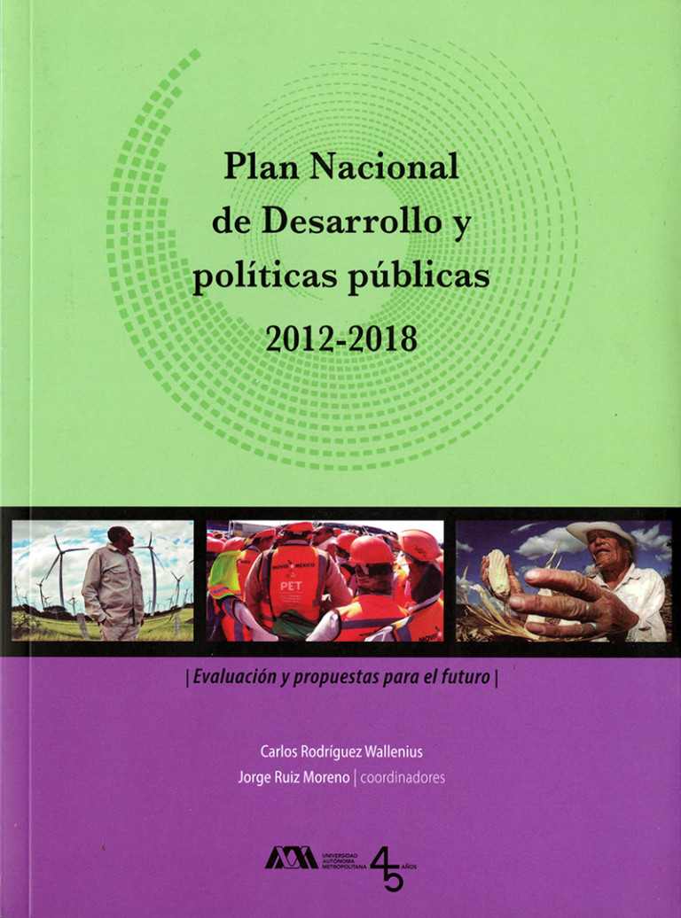 Portada: Plan Nacional de Desarrollo y políticas públicas 2012-2018