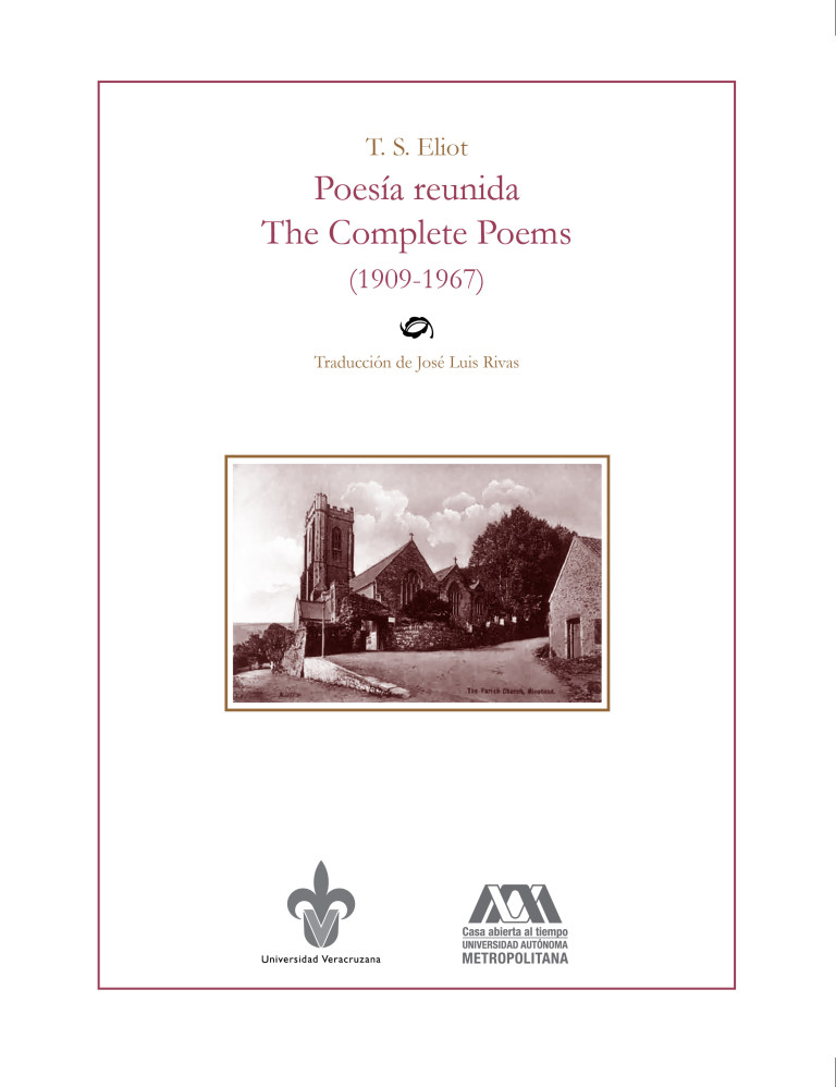 Portada: Poesía reunida / The Complete Poems