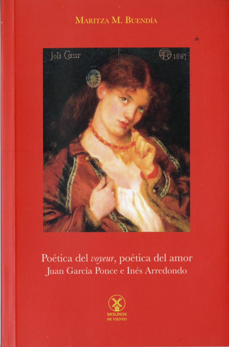 Portada: Poética del voyeur, poética del amor