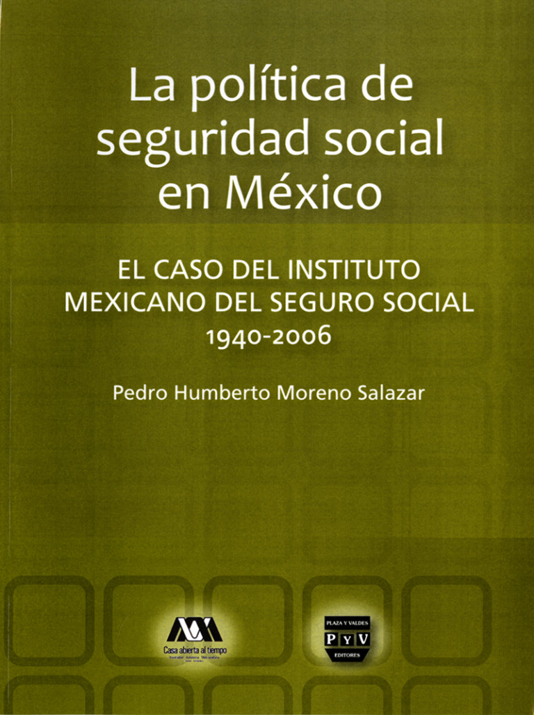 Portada: Política de seguridad social en México, La