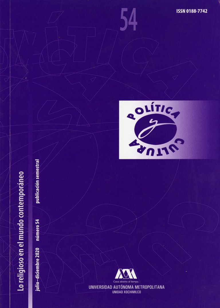 Portada: Política y cultura 54