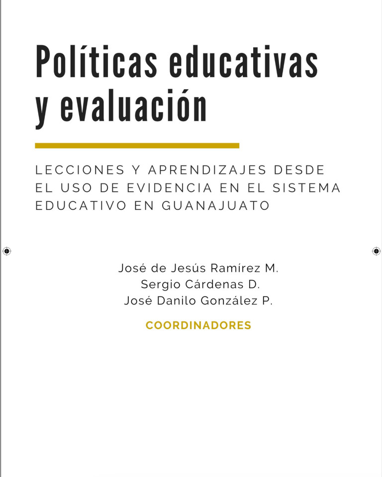 Portada: Políticas educativas y evaluación
