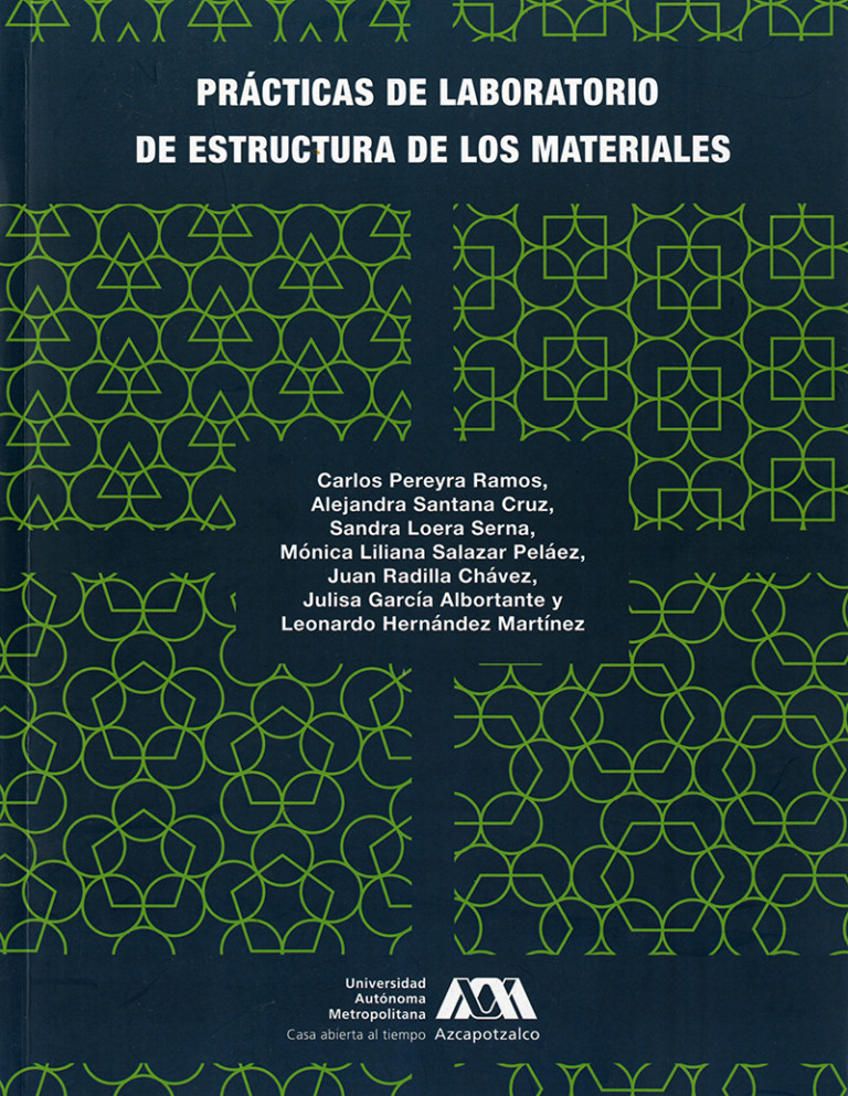 Portada: Práctica de laboratorio de estructura de los materiales