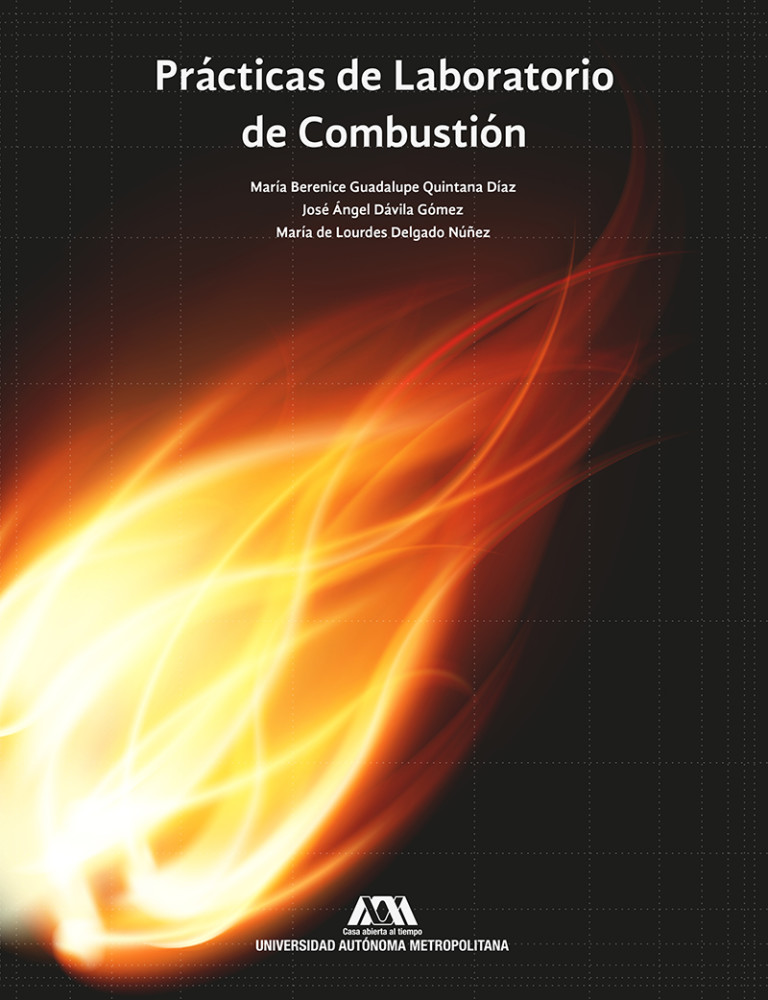 Portada: Prácticas de laboratorio de combustión
