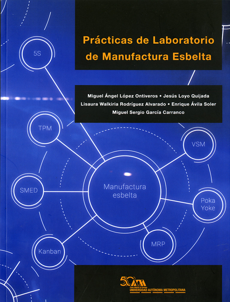 Portada: Prácticas de Laboratorio de Manufactura Esbelta