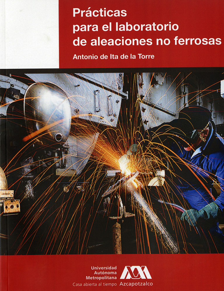 Portada: Prácticas para el laboratorio de aleaciones no ferrosas