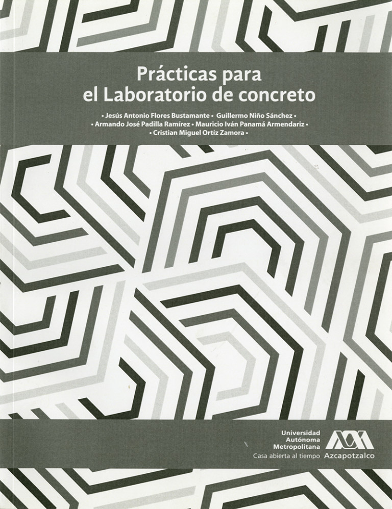 Portada: Prácticas para el laboratorio de concreto