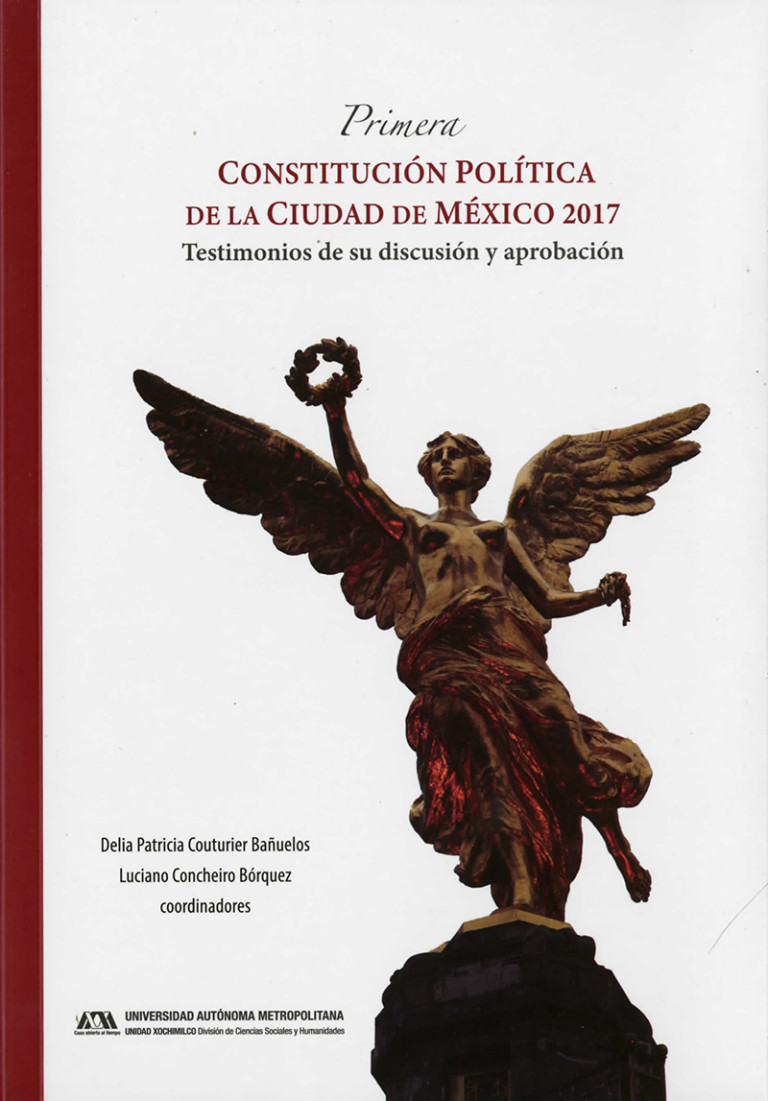 Portada: Primera Constitución Política de la Ciudad de México 2017