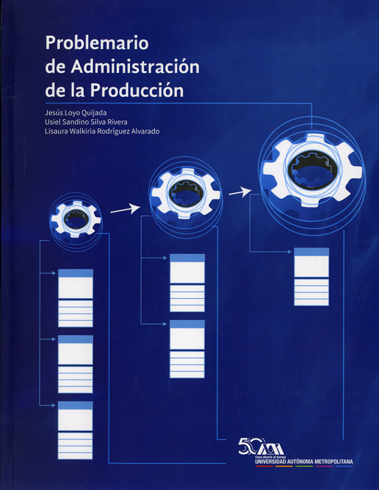 Portada: Problemario de administración de la producción