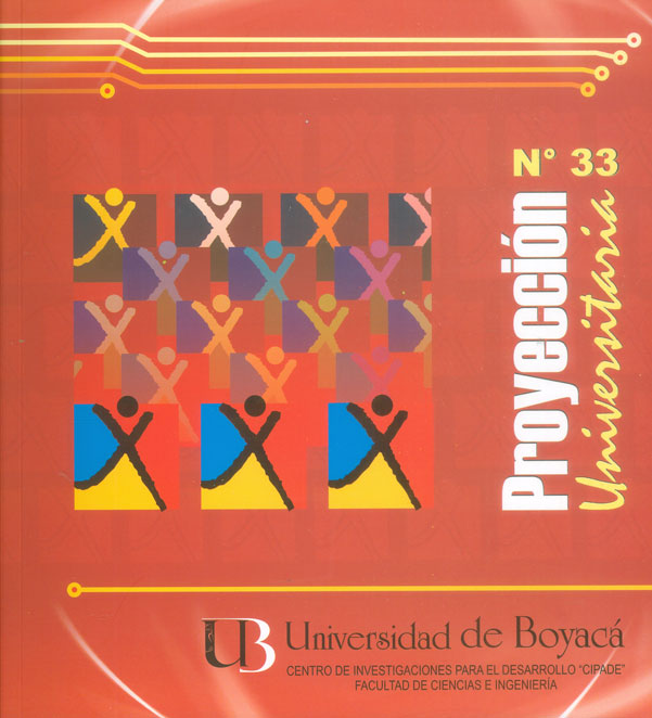Portada: Proyección universitaria No. 33