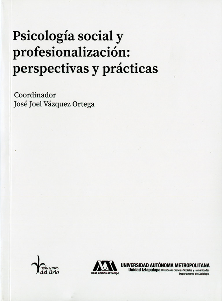 Portada: Psicología social y profesionalización: perspectivas y prácticas