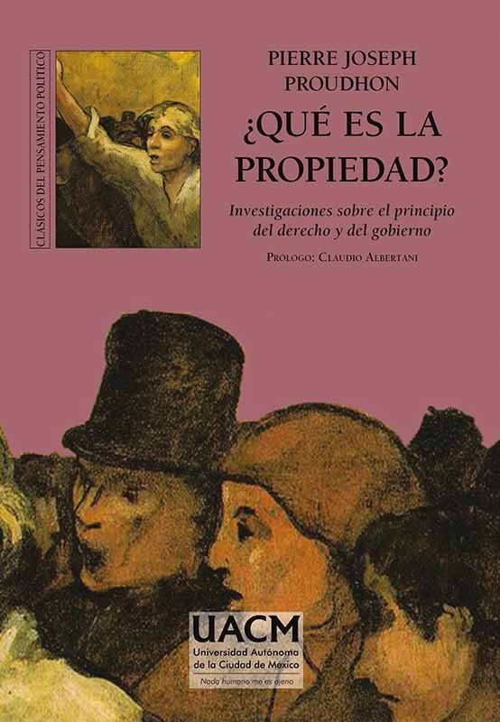 Portada: ¿Qué es la propiedad?