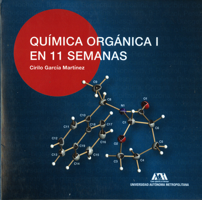 Portada: Química Orgánica I en 11 semanas