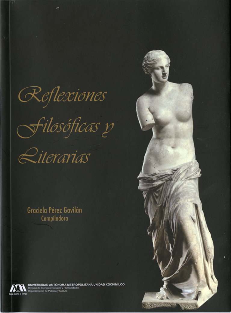 Portada: Reflexiones filosóficas y literarias