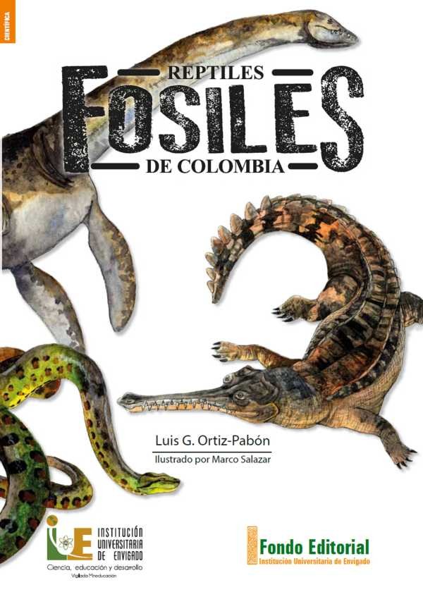 Portada: Réptiles fósiles de Colombia