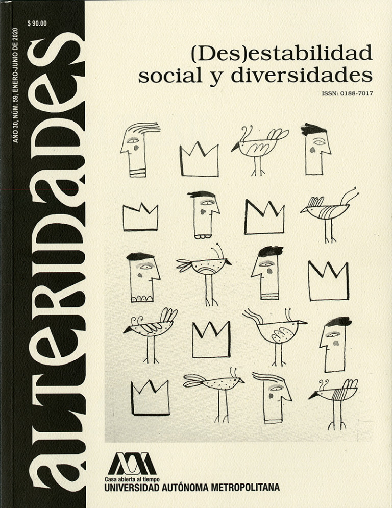 Portada: Revista Alteridades 59