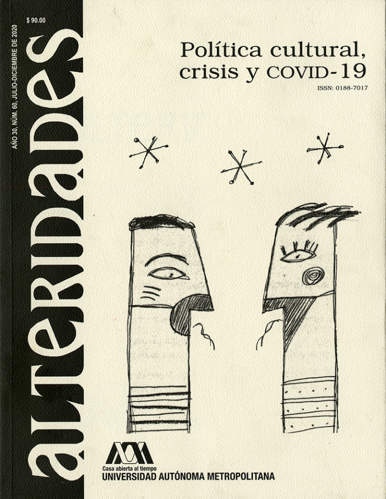 Portada: Revista Alteridades 60
