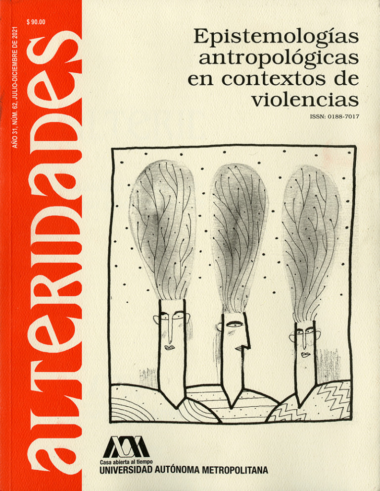 Portada: Revista Alteridades 62