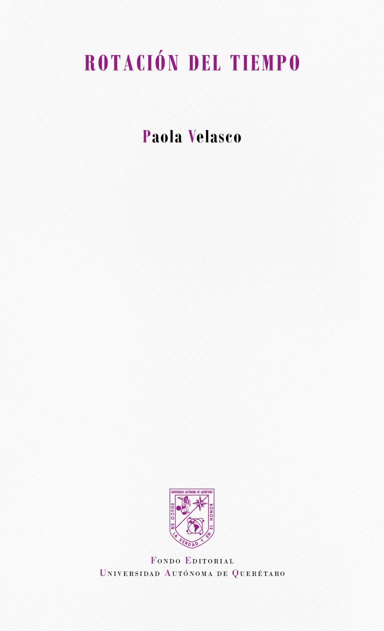 Portada: Rotación del tiempo