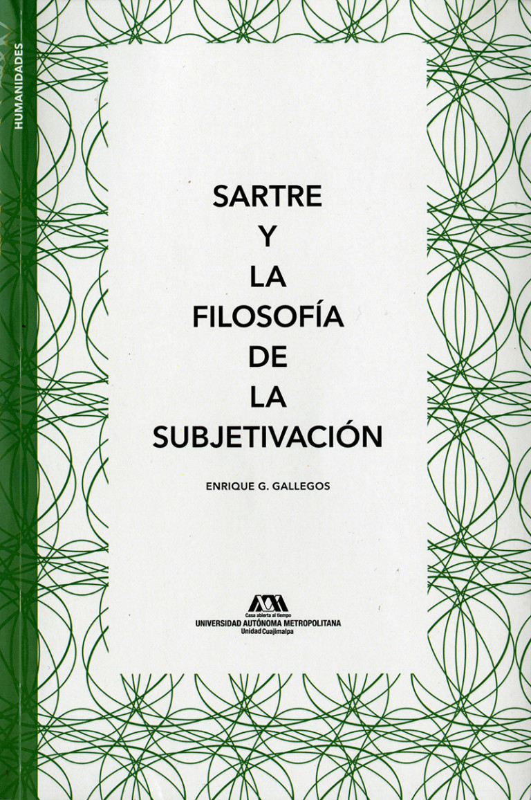 Portada: Sartre y la filosofía de la subjetivación