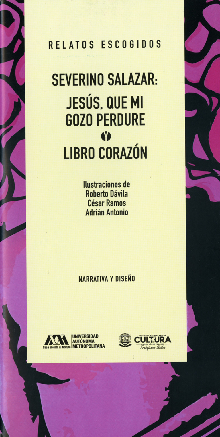 Portada: Severino Salazar: Jesús, que mi gozo perdure y Libro Corazón