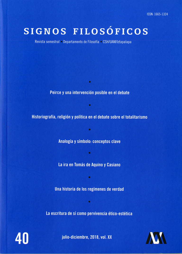 Portada: Signos filosóficos 40