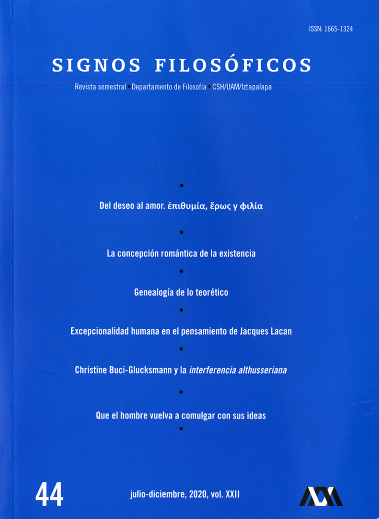 Portada: Signos filosóficos 44