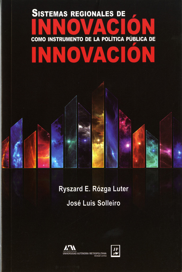 Portada: Sistemas regionales de innovación como instrumento de la política pública de innovación
