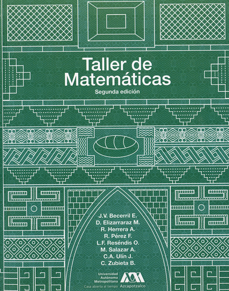 Portada: Taller de matemáticas