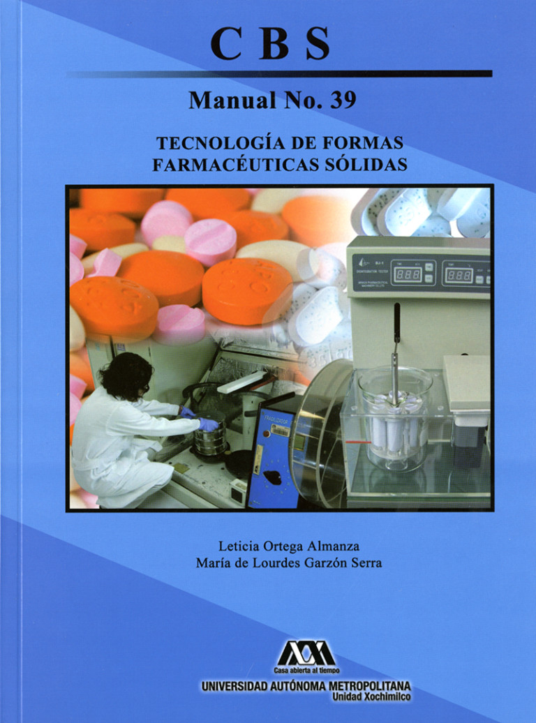 Portada: Tecnología de formas farmacéuticas sólidas