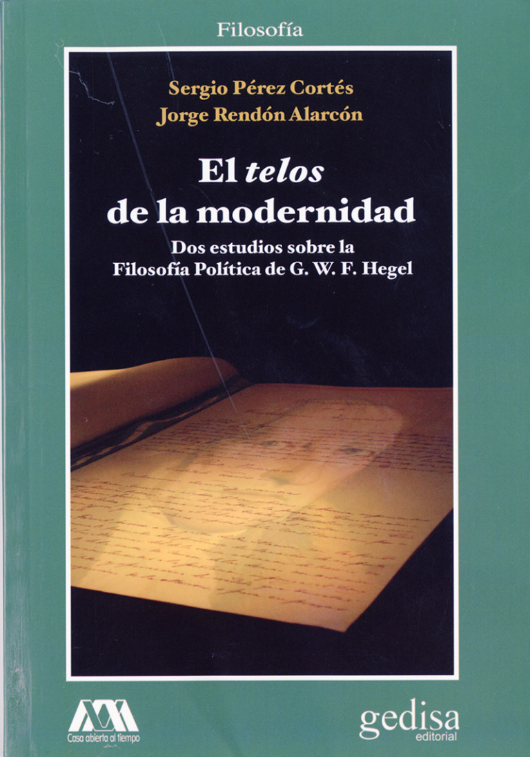 Portada: Telos de la modernidad, El