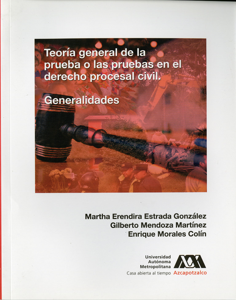 Portada: Teoría general de la prueba o las pruebas en el derecho proceso civil