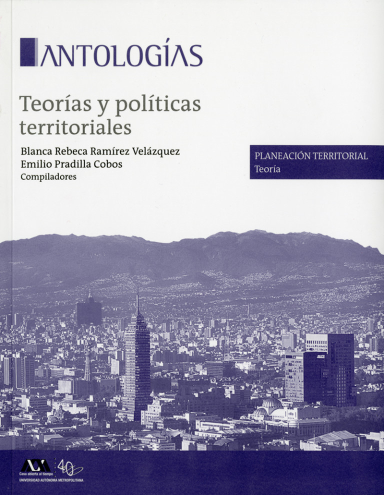 Portada: Teorías y políticas territoriales