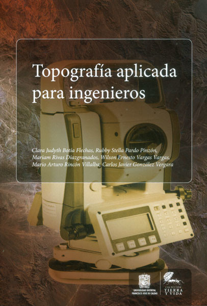 Portada: Topografía aplicada para ingenieros