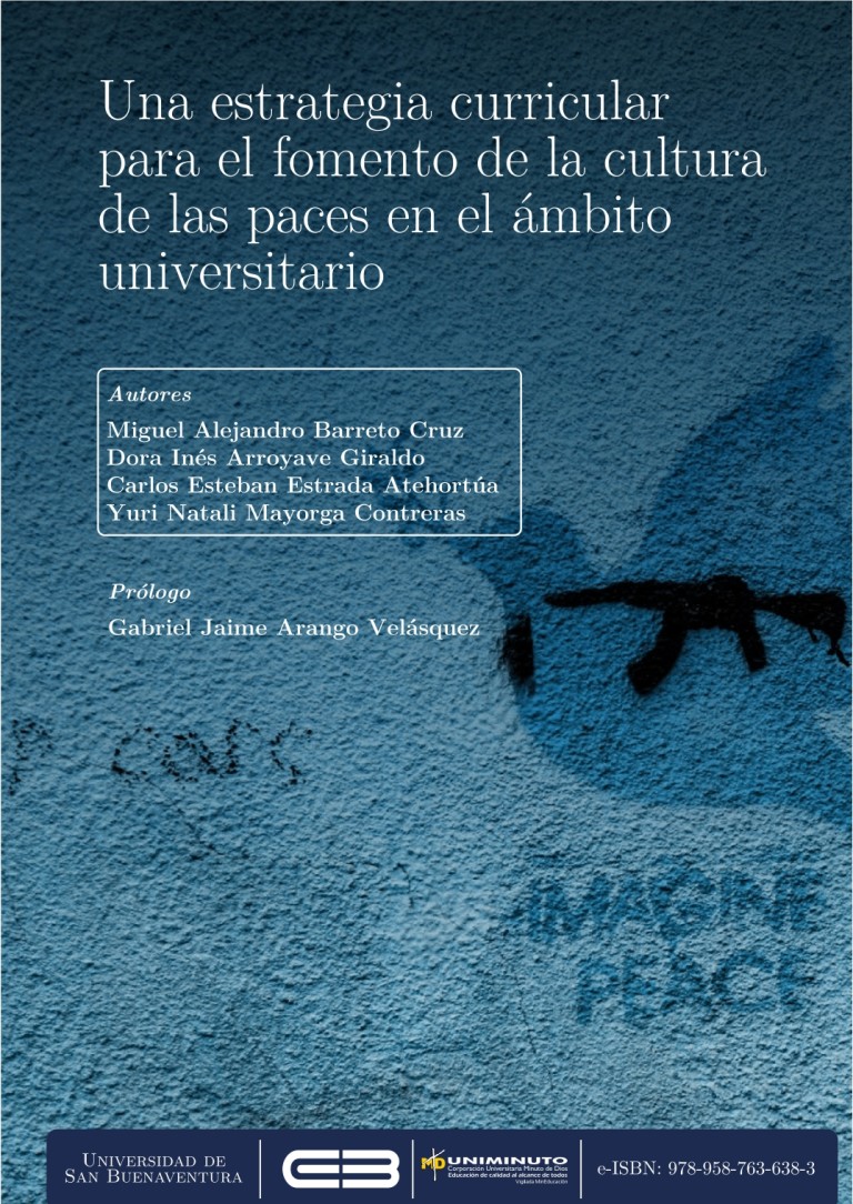 Portada: Una estrategia curricular para el fomento de la cultura de las paces en el ámbito universitario
